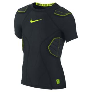 Nike Pro Hyperstrong Compression 4 Pad Boys Football Shirt   Black