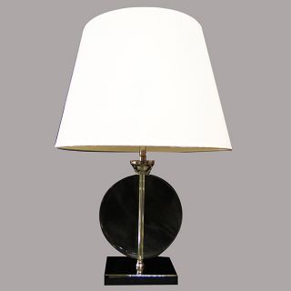Ajanta Modern Chrome Metal/white Table Lamp