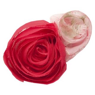 Gimme Couture Rosalie Hair Clip   Hot Pink / Light Pink