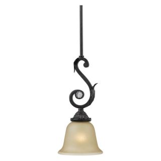 Crystorama 6701 DR Winslow Pendant   6.25W in. Multicolor   6701 DR
