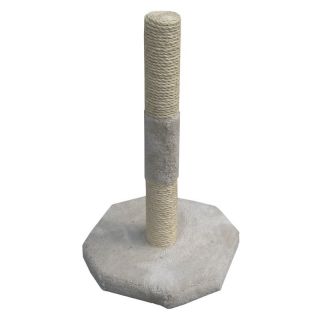Molly and Friends Tall Sisal Scratching Post Off White   SCR XL OW