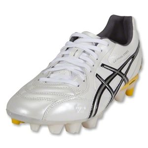 Asics Lethal Stats Cleats (White/Black/Wattle)