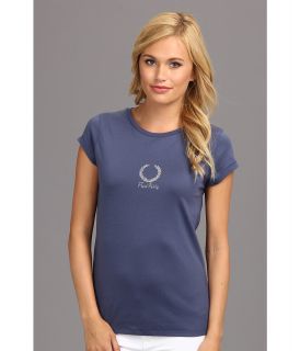 Fred Perry Laurel Print T Shirt Womens T Shirt (Multi)