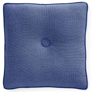 Retro Loft Square Pillow, Navy