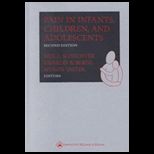 Pain in Infants, Children and Adolescents