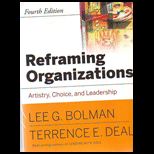 Reframing Organizations   Package