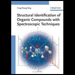 Structural Identification of Organic Compounds with Spectroscopic Techniques