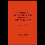 Numerical Prediction and Dynamic Meteorology