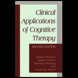 Clinical Application of Cognitive Therapy