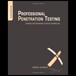 Professional Penetration Testing   With DVD