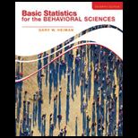 Basic Statistics for Behavioral Sciences