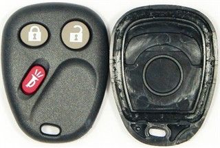 3 button Chevrolet, GMC, Cadillac SUV and truck replacement case/shell.