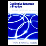 Qualitative Research in Practice  Examples and Analysis