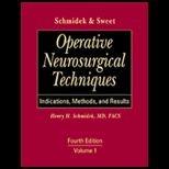 Operative Neurosurgical Techniques