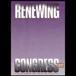 Renewing Congress  A Second Report
