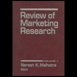 Review of Marketing Research, Volume 1