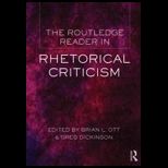 Routledge Reader in Rhetorical Criticism
