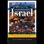 Contemporary Israel Domestic Politics, Foreign Policy, and Security Challenges