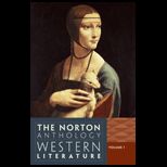 Nort. Anthology of Western Literature, Volume 1