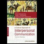 Cultural Approach to Interpersonal Communication