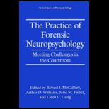 Practice of Forensic Neuropsychology