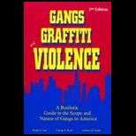 Gangs, Graffiti and Violence  A Realistic Guide to the Scope and Nature of Gangs in America