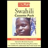 Swahili Cassette Pack With Book