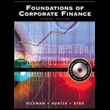 Foundations of Corporate Finance   With CD