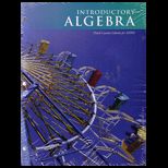 Introductory Algebra   With CD (Custom)