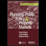 Planning, Public Policy*Prpty Markets