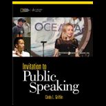 Invitation to Public Speaking