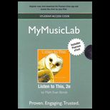 Listen to This Mymusiclab Access