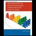 Essentials of Human Resources Administration in Education