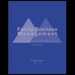 Family Business Management  Concepts and Practice
