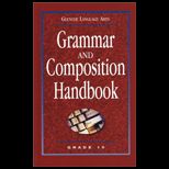 Grammar and Composition Handbook, Grade 10
