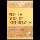 Methods of Biblical Interpretation