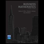 Business Mathematics   With Dvd and Access