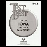 Test Best Itbs Grade K, Lvl 5
