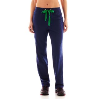 Silverwear Colored Drawstring Stride Pants, Green/Blue, Womens