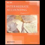 Acc 303 Inter Accounting Chapter 1 7CUSTOM PKG. <
