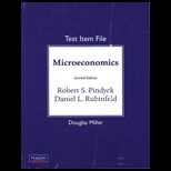 Microeconomics Test Item File