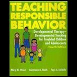 Teaching Responsible Behavior   With CD