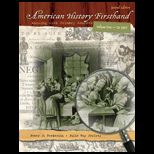 American History Firsthand, Volume I