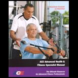 Ace Advanced Health / Fitness Specialist Manual   With DVD