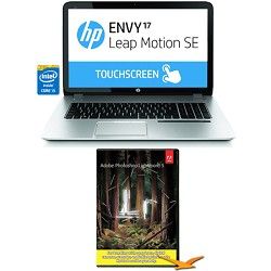 Hewlett Packard Envy TouchSmart 17.3 17 j160nr Leap Motion SE Notebook Photosho