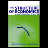 Structure of Economics  A Mathematical Analysis