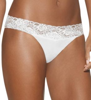Barely There 24T9 Invisible Look Lace Waist Bikini Panty
