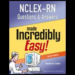 NCLEX RN Questions and Answers Made Incredibly Easy