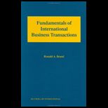 Fundamental International Business Transactions
