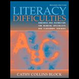Literacy Difficulties Diagnosis and Instruction for Reading Specialists and Classroom Teachers